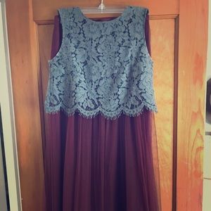 Jenny Yoo Louise Tulle Skirt & Cleo Top